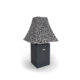 Outdoor Lampe Linea mit Lampenschirm Leo