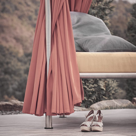 Outdoor Daybed Tora in der Nahaufnahme