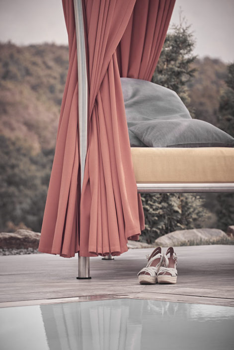 Outdoor Daybed Tora in der Nahaufnahme