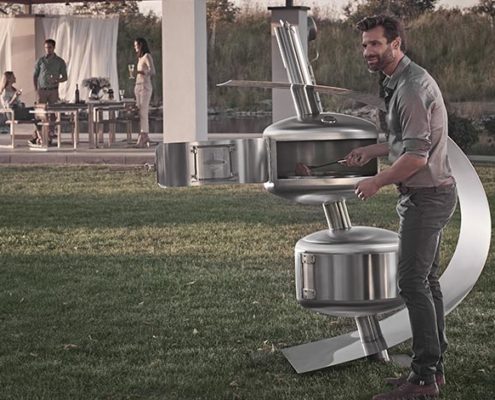 Outdoor Living mit Design Smoker Fumus