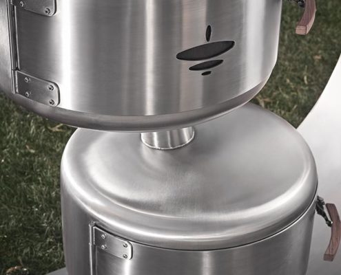 BBQ und Grillkammern des Stilum Smokers "Fumus"