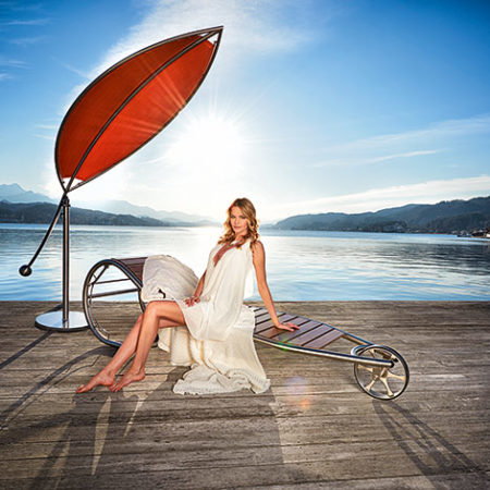 Outdoor Living mit Sonnenschutz silva von stilum
